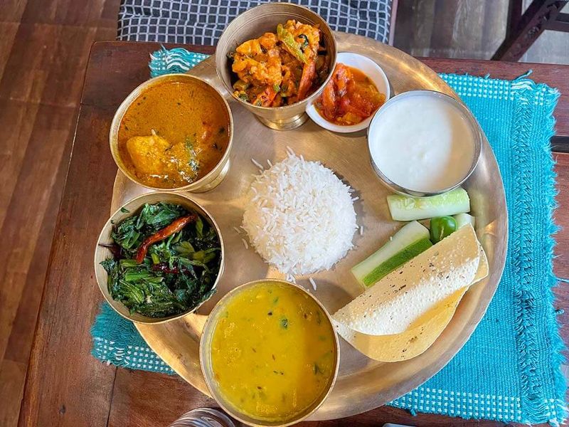 Nepalese Dal Bhat Tarkari