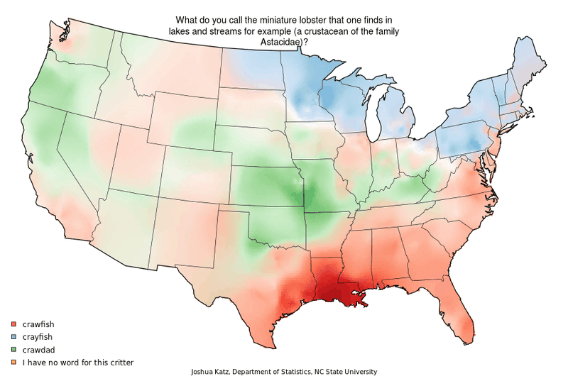 Crayfish, Crawfish, or Crawdads?
