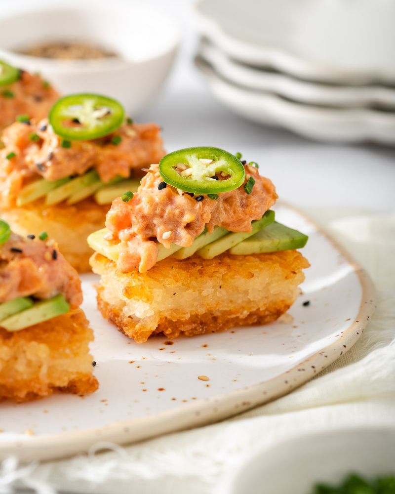 Crispy Rice Bowls with Spicy Tuna