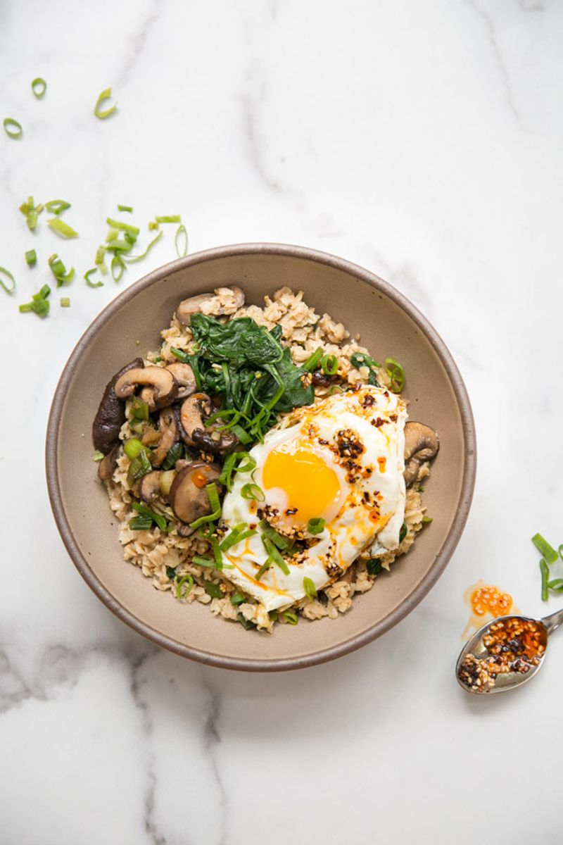 Savory Oatmeal with Toppings