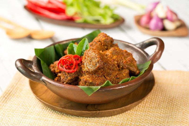 Rendang from Bukittinggi, Indonesia