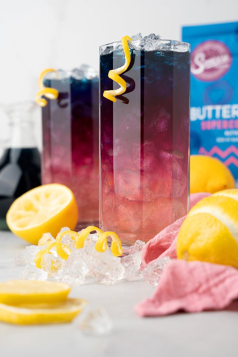 Blue Butterfly Pea Lemonade
