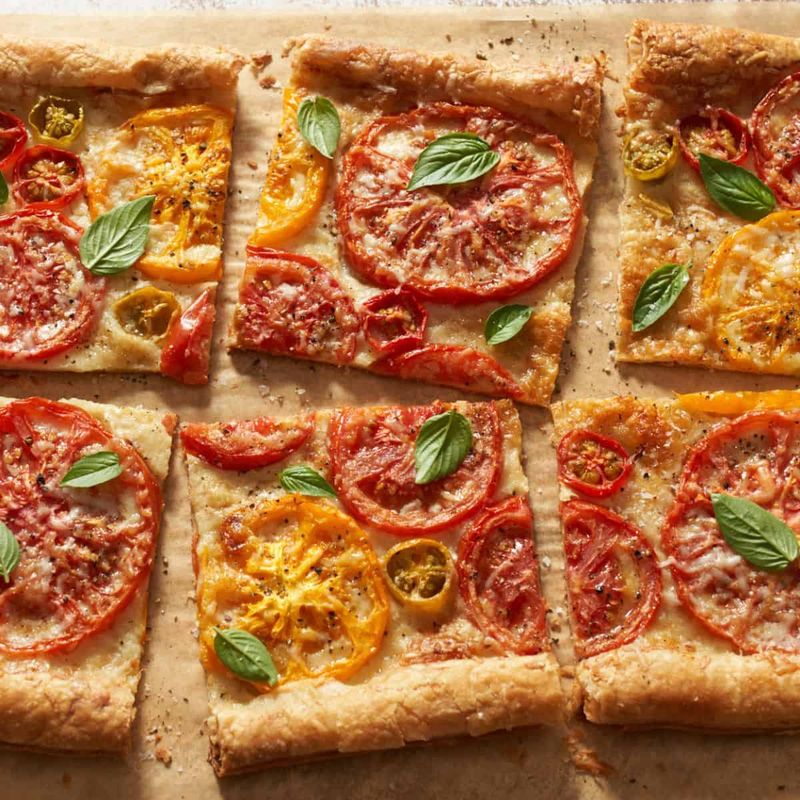 Tomato Tart with Gruyere