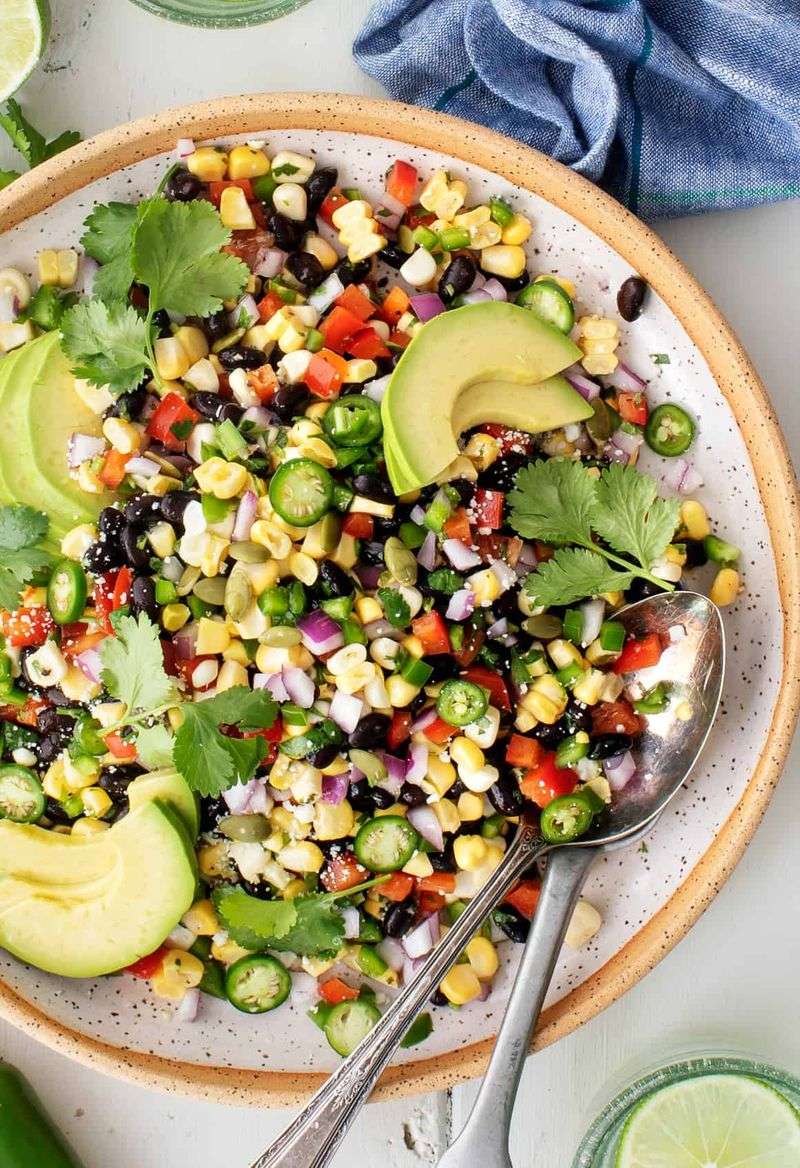 Chilled Bean and Corn Salad