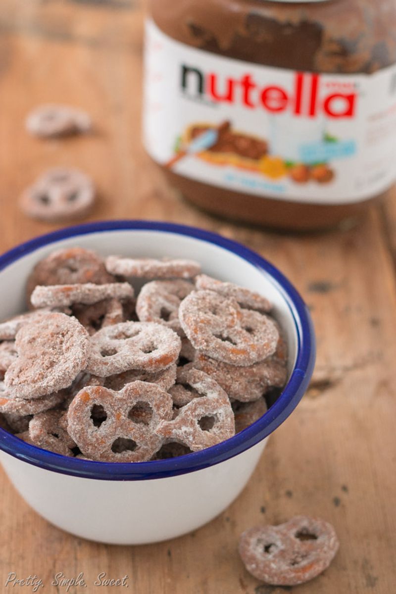 Nutella and Pretzels
