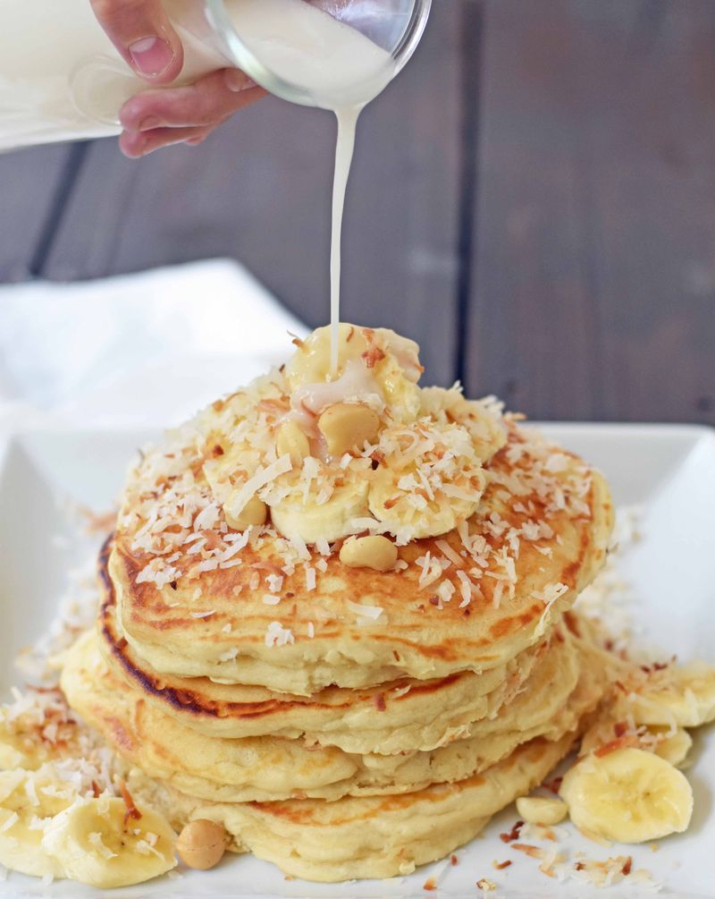 Macadamia Nut Pancakes