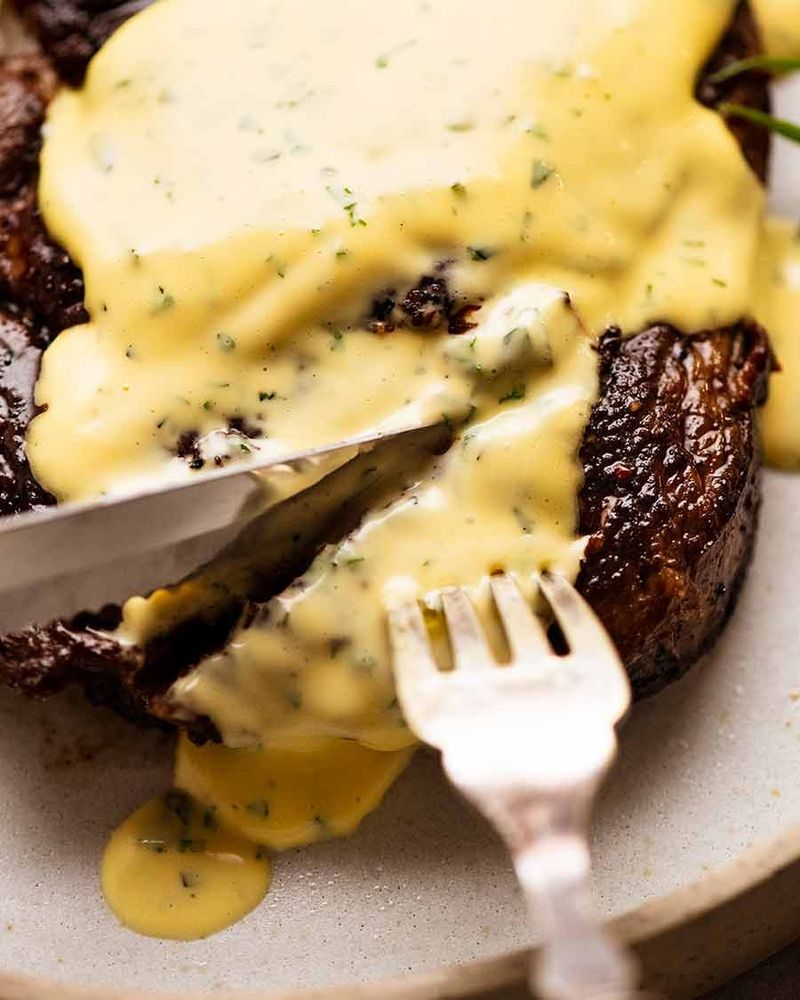 Steak with Bearnaise Sauce