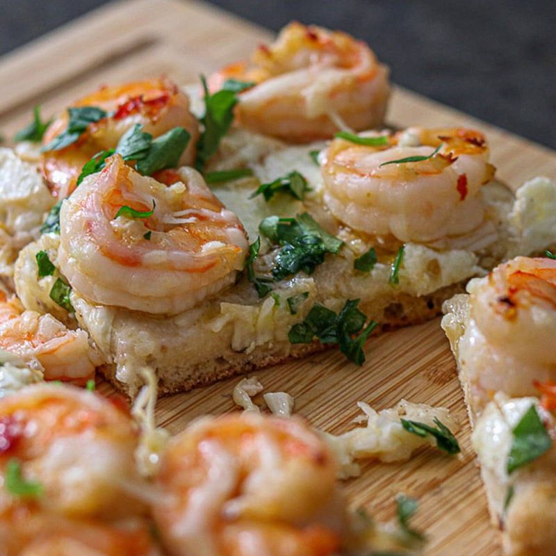 Shrimp Scampi Flatbread