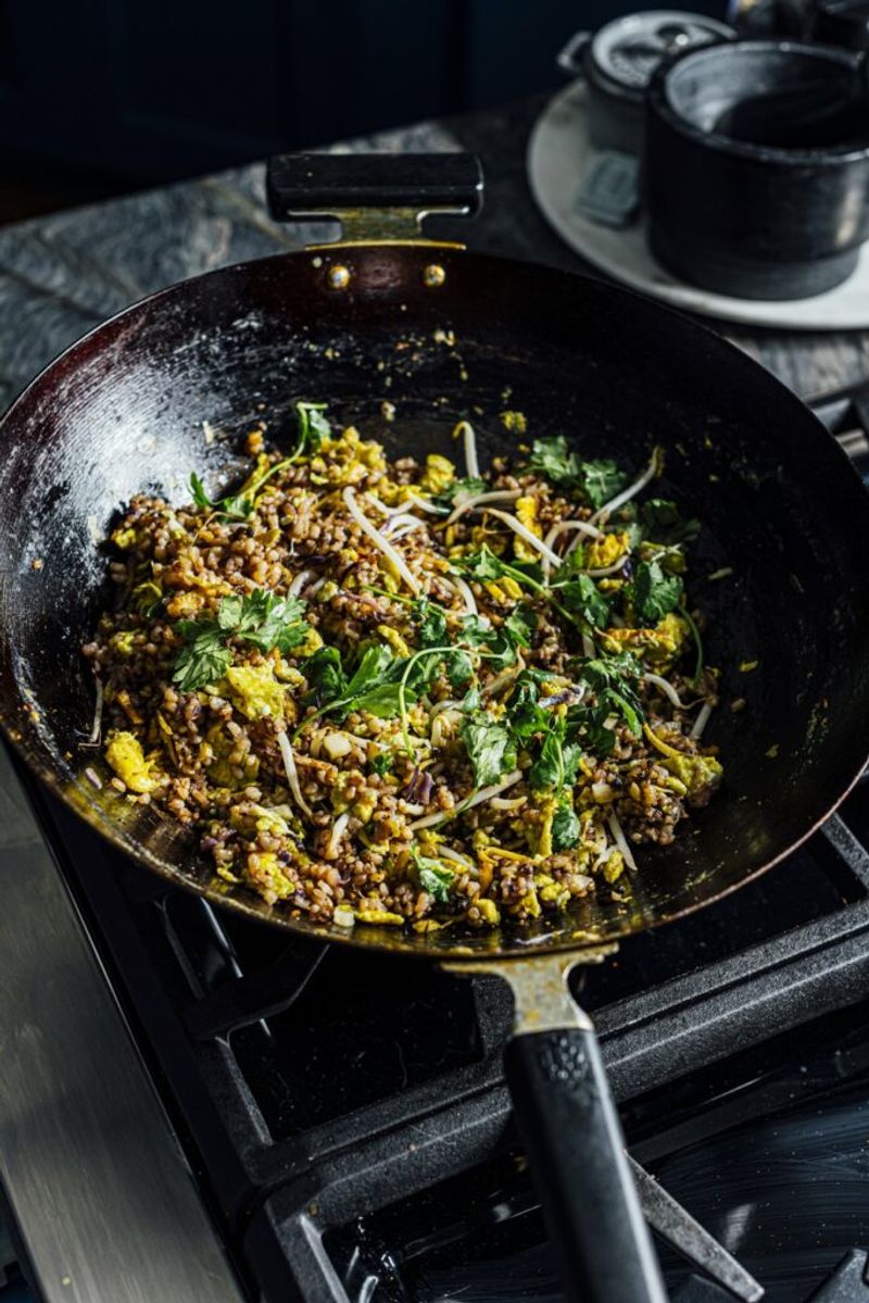 Tangy Pickle Fried Rice