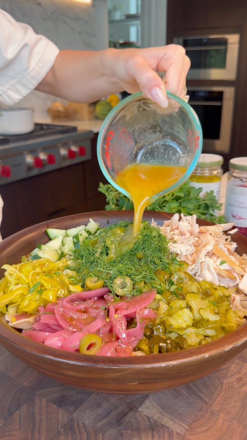 Pickle Vinaigrette Grain Bowl