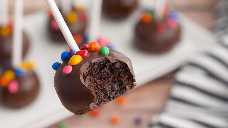 Mini Brownie Pops