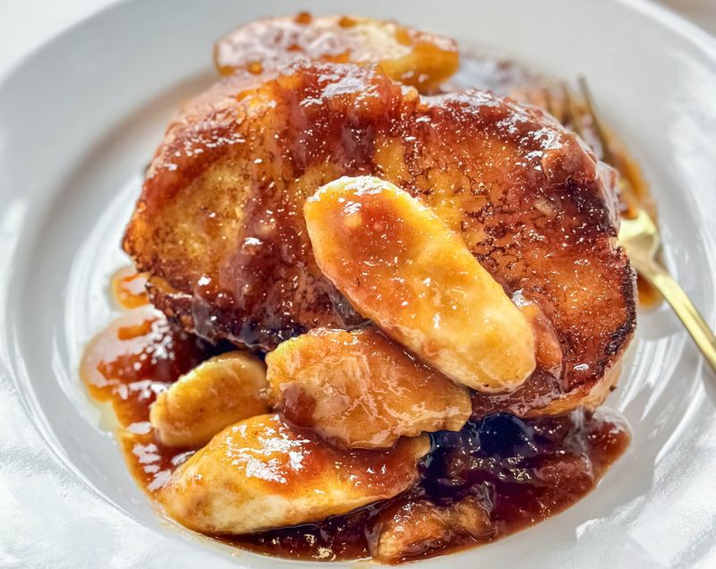Banana Foster French Toast