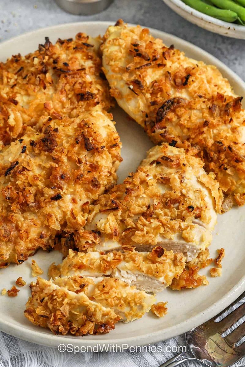 Crush and Use as a Crispy Coating for Chicken