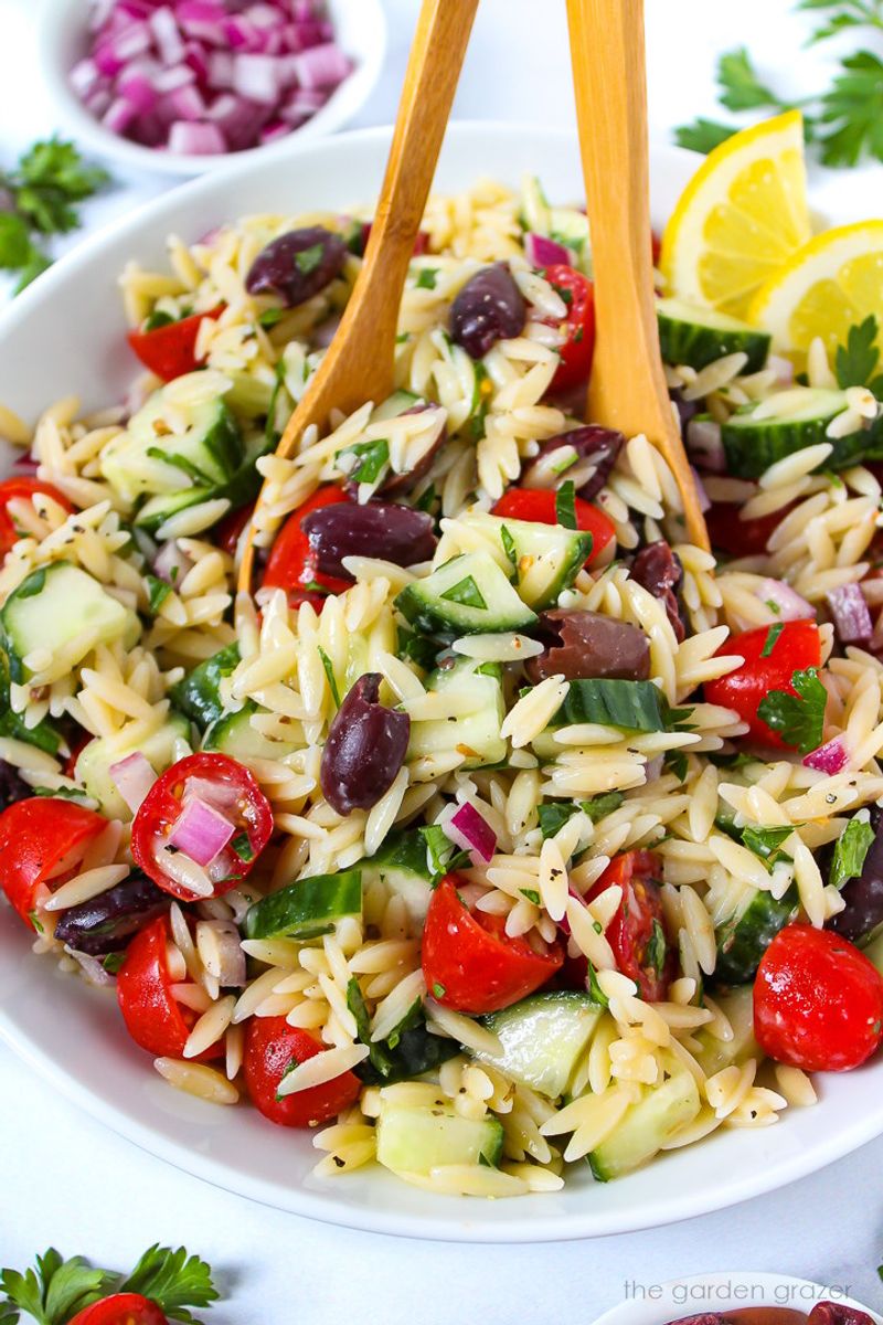 Greek-Style Orzo Salad