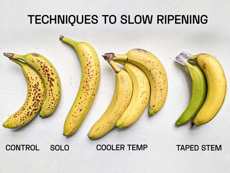 Stick a Toothpick Through Bananas to Slow Browning
