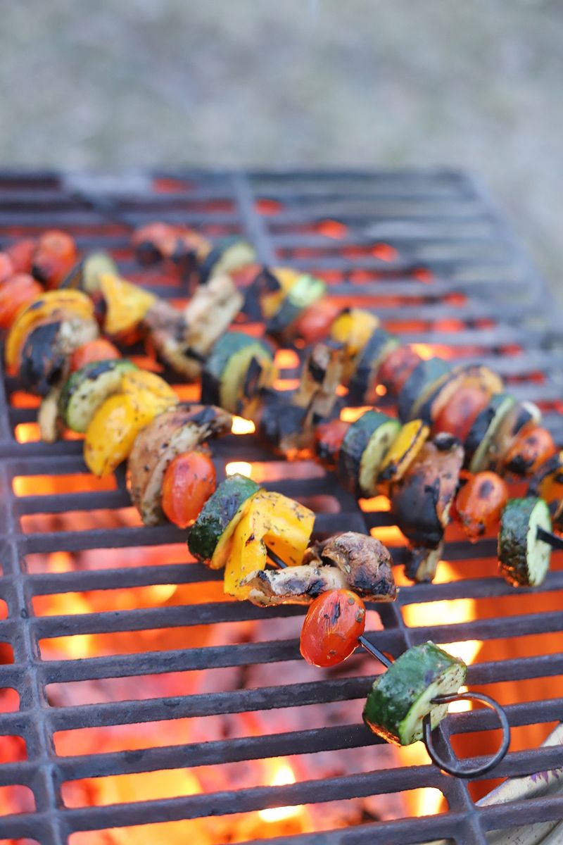 Skewered Vegetables