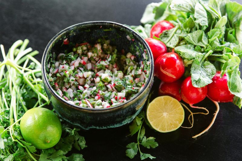 Radish Salsa Verde