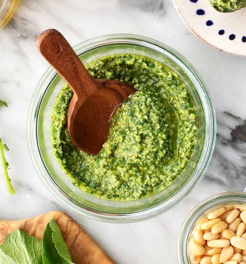 Radish Top Pesto