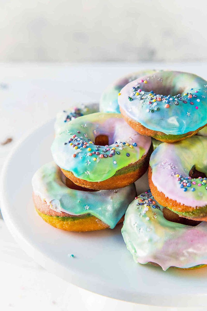 Rainbow Donuts