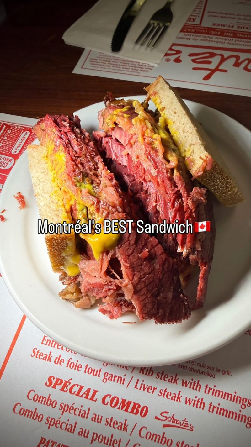 Montreal Smoked Meat Sandwich (Montreal, Canada)