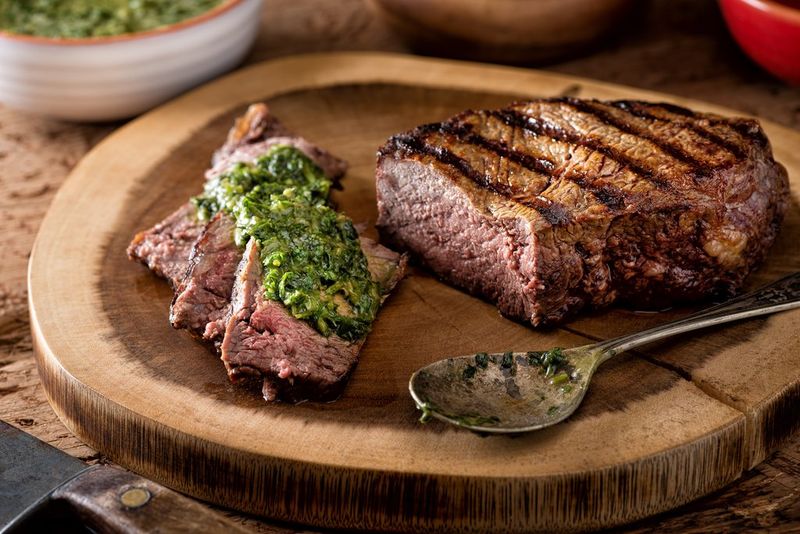 Chimichurri Steak from Mercedes, Argentina