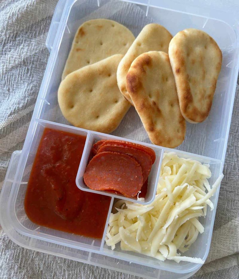 DIY Lunchables Pizza
