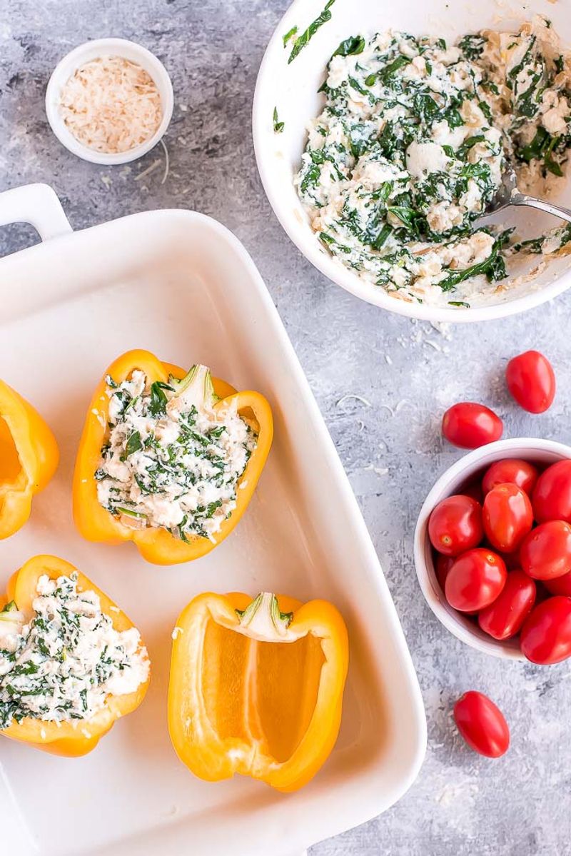 Ricotta Stuffed Peppers