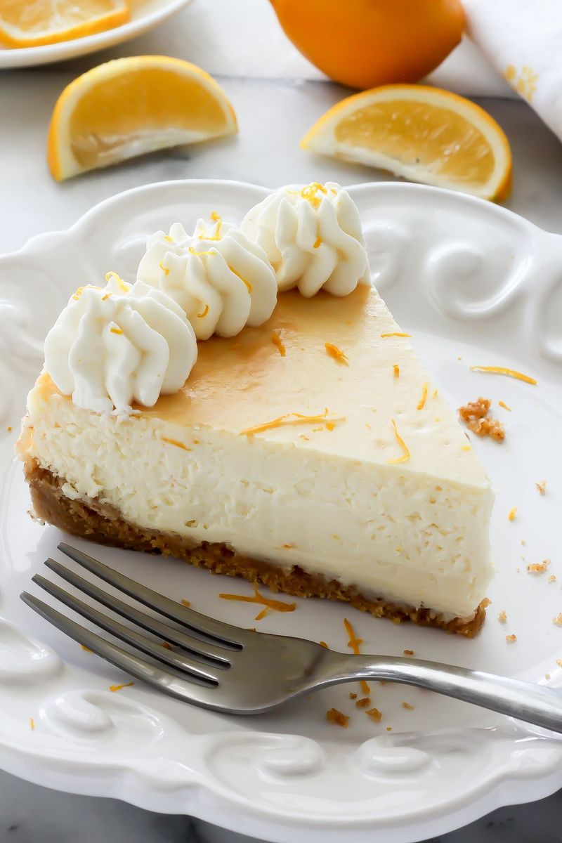 Ricotta Cheesecake with Citrus Zest