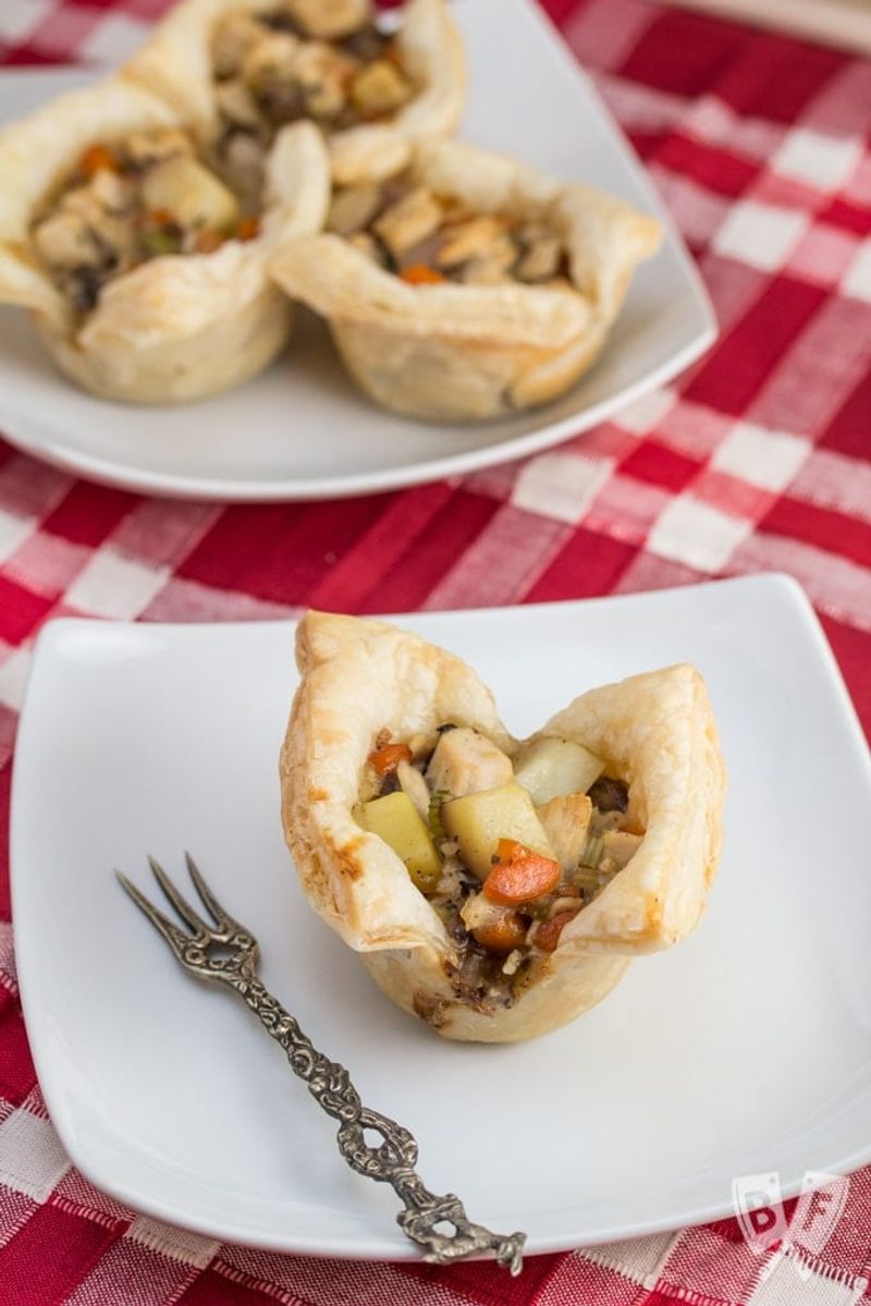 Mini Roast Vegetable Pies