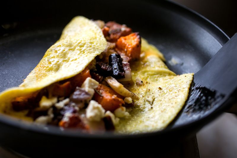 Roasted Vegetable Omelette