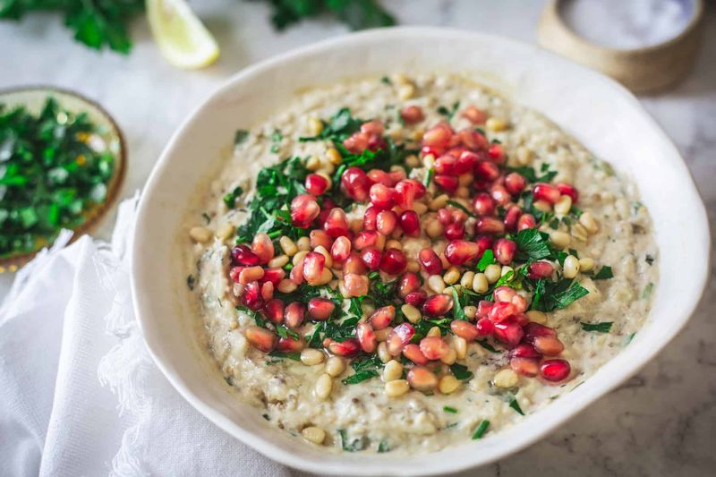 Top with Pomegranate Seeds for a Pop of Color
