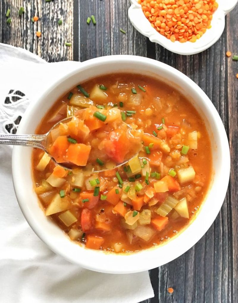 Hearty Lentil and Vegetable Soup