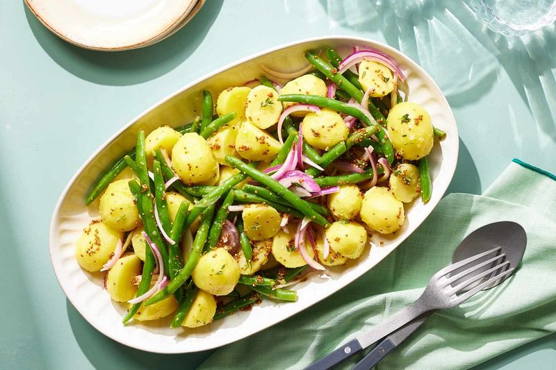 Warm Potato and Green Bean Salad