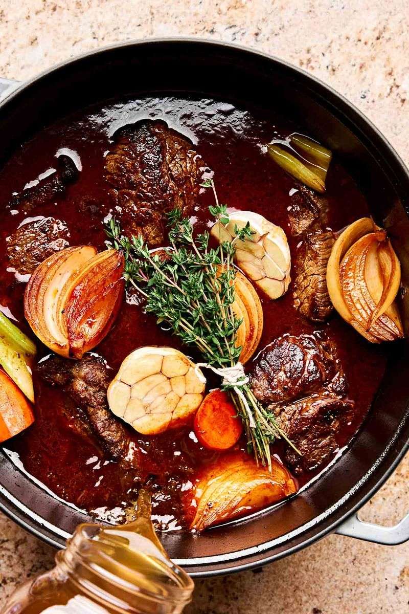 Roasted Onion Beef Stew