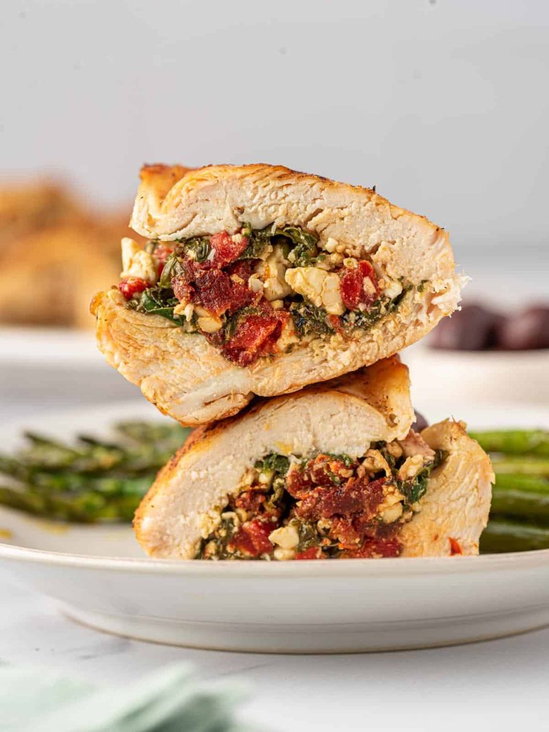 Mediterranean Stuffed Chicken Breast