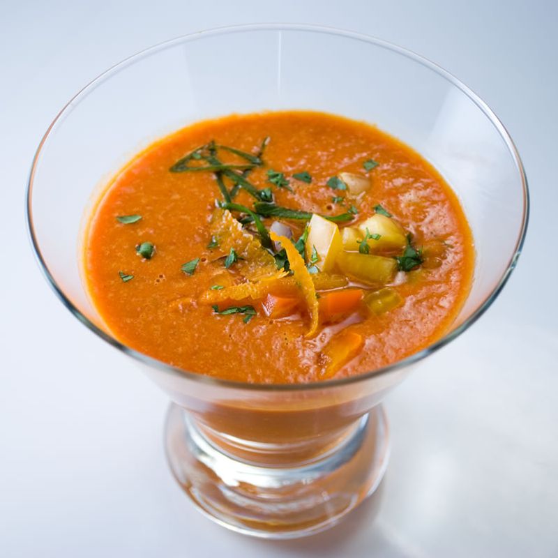 Roasted Pepper Gazpacho