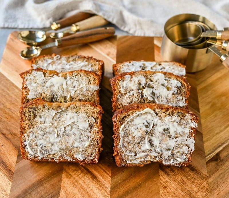 Banana Bread Baking