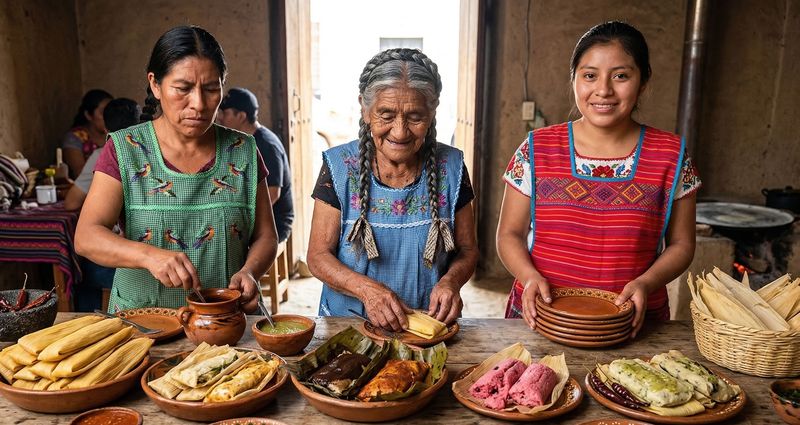 Tamales - Mexico's Masa-Wrapped Morning Tradition
