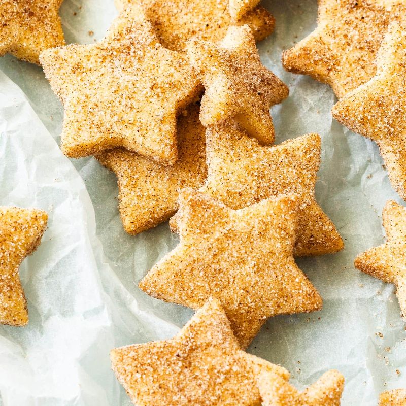 Spiced Shortbread Cookies