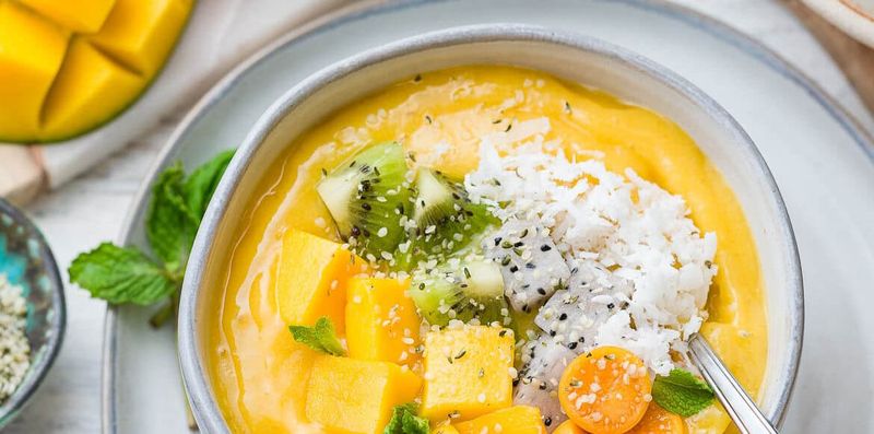 Mango Coconut Smoothie Bowl