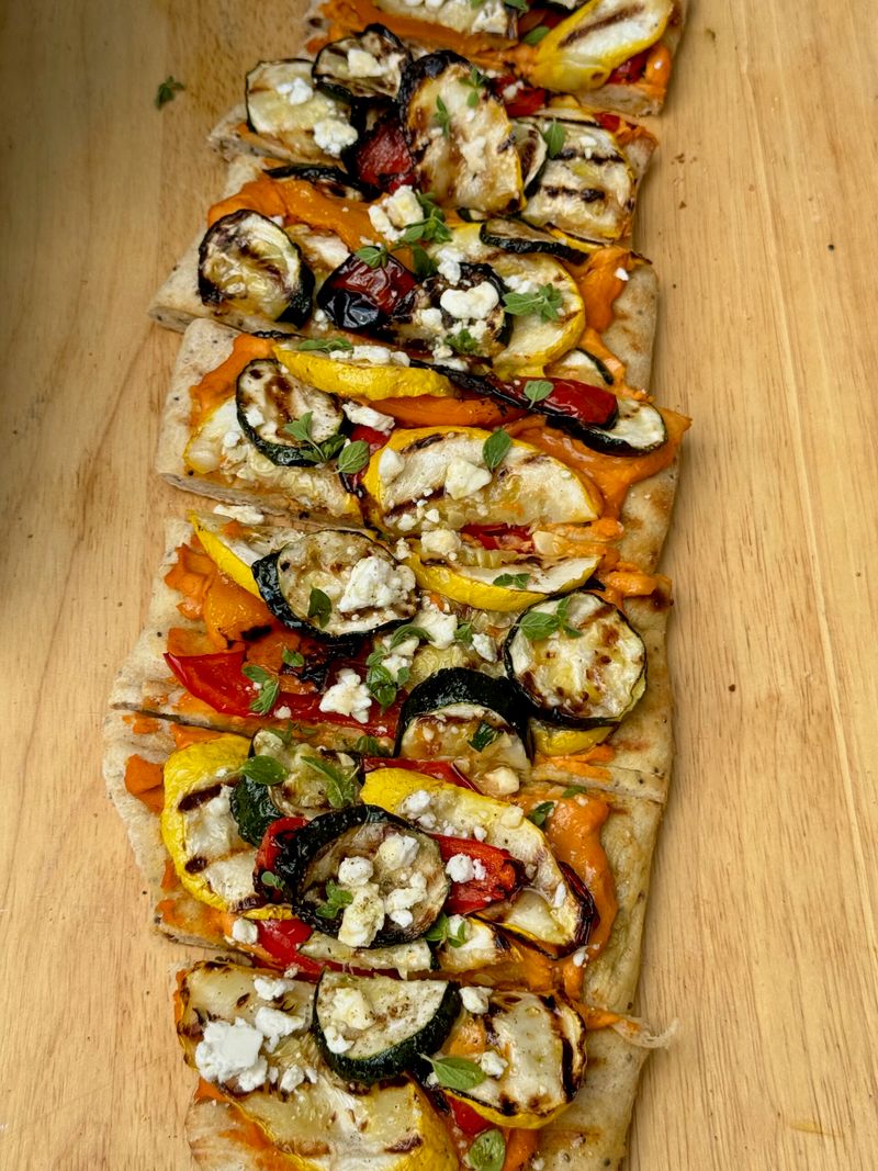 Roasted Vegetable Flatbreads