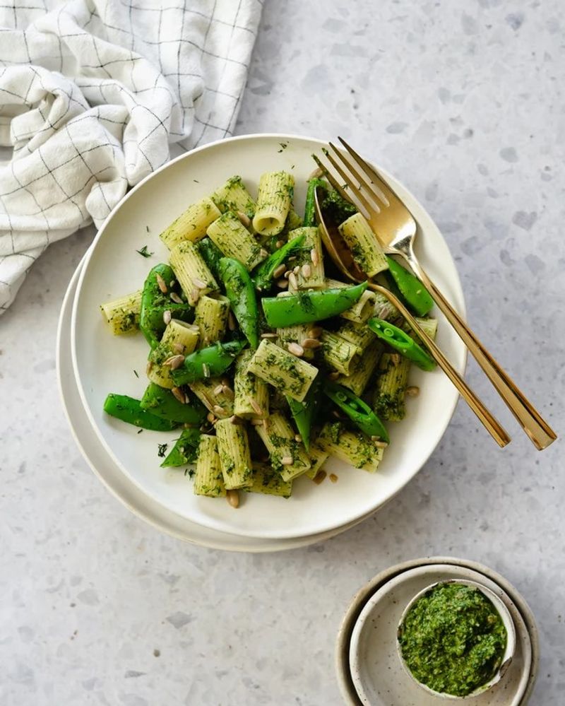 Dill Pesto Pasta