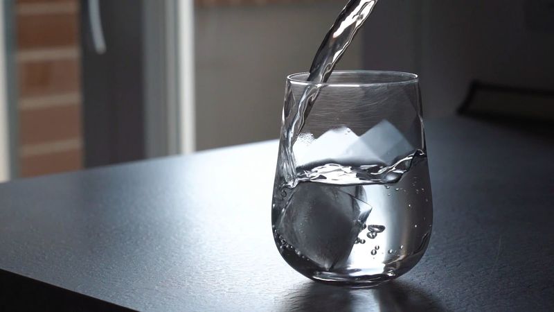 Drinking Cold Water When You're Really Thirsty