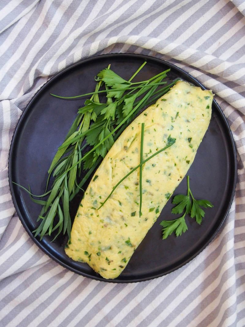 Try Fresh Herbs as a Filling and Garnish
