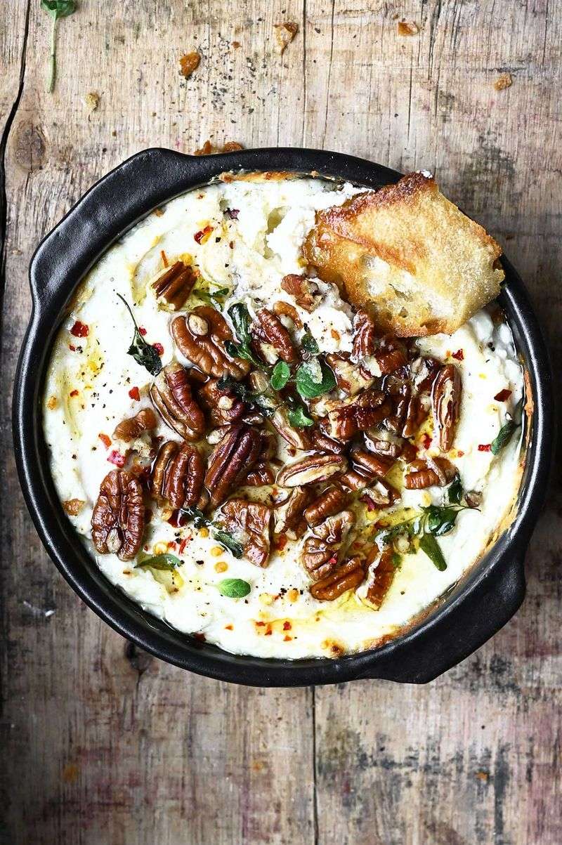 Sprinkle Toasted Nuts for a Crunchy Finish
