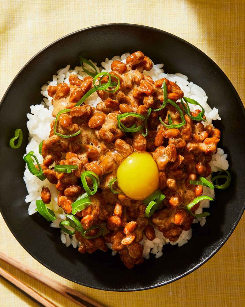 Natto and Rice - Japan