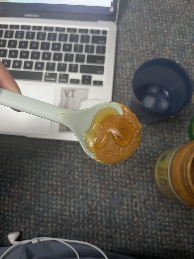 A Spoonful of Peanut Butter Right from the Jar