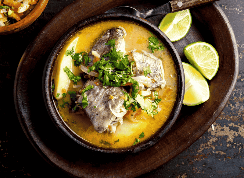 Caldillo de Congrio from Chile