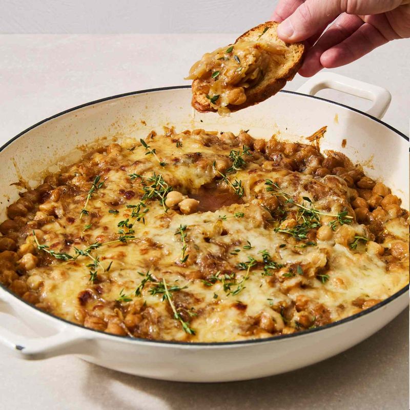 Mushroom and Chickpea Casserole