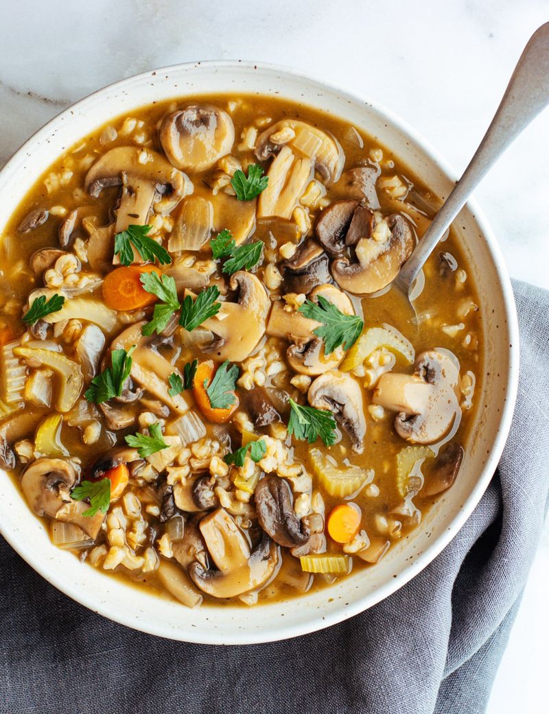 Mushroom and Barley Soup